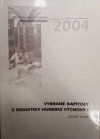 Vybrané kapitoly z didaktiky hudební výchovy I