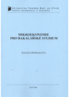 Mikroekonomie pro bakalářské studium