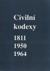 Civilní kodexy 1811 - 1950 - 1964