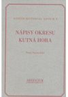 Nápisy okresu Kutná Hora