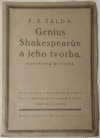 Genius Shakespearův a jeho tvorba