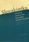 Slovakistika 2013