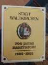 Stadt  waldkirchen 700 jahre  marktrecht