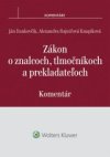 Zákon o znalcoch, tlmočníkoch a prekladateľoch