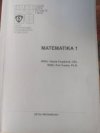 Matematika 1