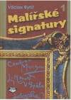 Malířské signatury.