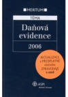 Daňová evidence 2006