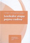 Lexikální stopa pojmu rodina