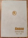 Dílenská příručka Škoda 1000 MB