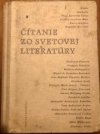 Čítanie zo svetovej literatúry 