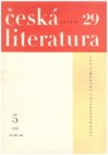 Česká literatura 