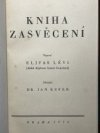 Kniha zasvěcení