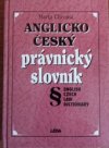 Anglicko-český právnický slovník =