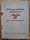 Fotografická učebnice Agfa pro začátečníky