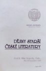 Dějiny starší české literatury