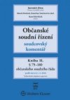 Občanské soudní řízení Kniha II.