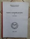 Kapitoly z matematiky pro fyziky I.