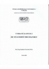 Vybrané kapitoly ze stavební mechaniky