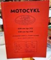 Motocykl Jawa 250 ccm typ 353 / 350 ccm typ 354