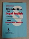 Introduction to legal English