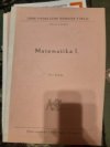 Matematika I