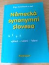 Německá synonymní slovesa 