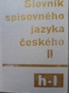 Slovník spisovného jazyka českého