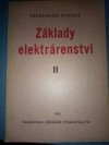 Základy elektrárenství