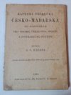 Kapesní příručka česko-maďarská se slovníkem pro vojsko, četnictvo, policii a pohraniční službu