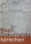 Nazi-Dokumente sprechen