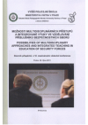 Možnosti multidisciplinárních přístupů a integrované výuky ve vzdělávání příslušníků bezpečnostních sborů =