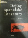 Dějiny španělské literatury.