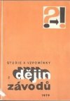 Studie a vzpomínky z dějin závodů v ČSSR 1979